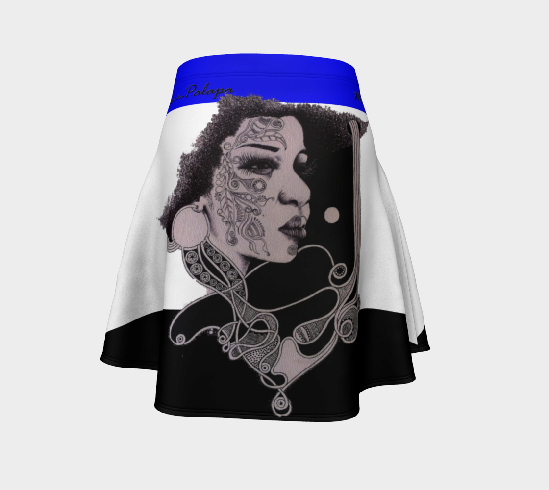 flare skirt art
