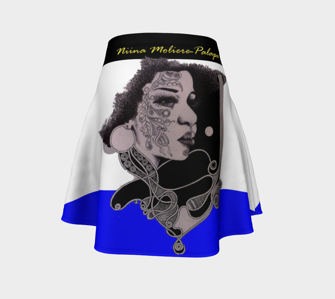 flare skirt art