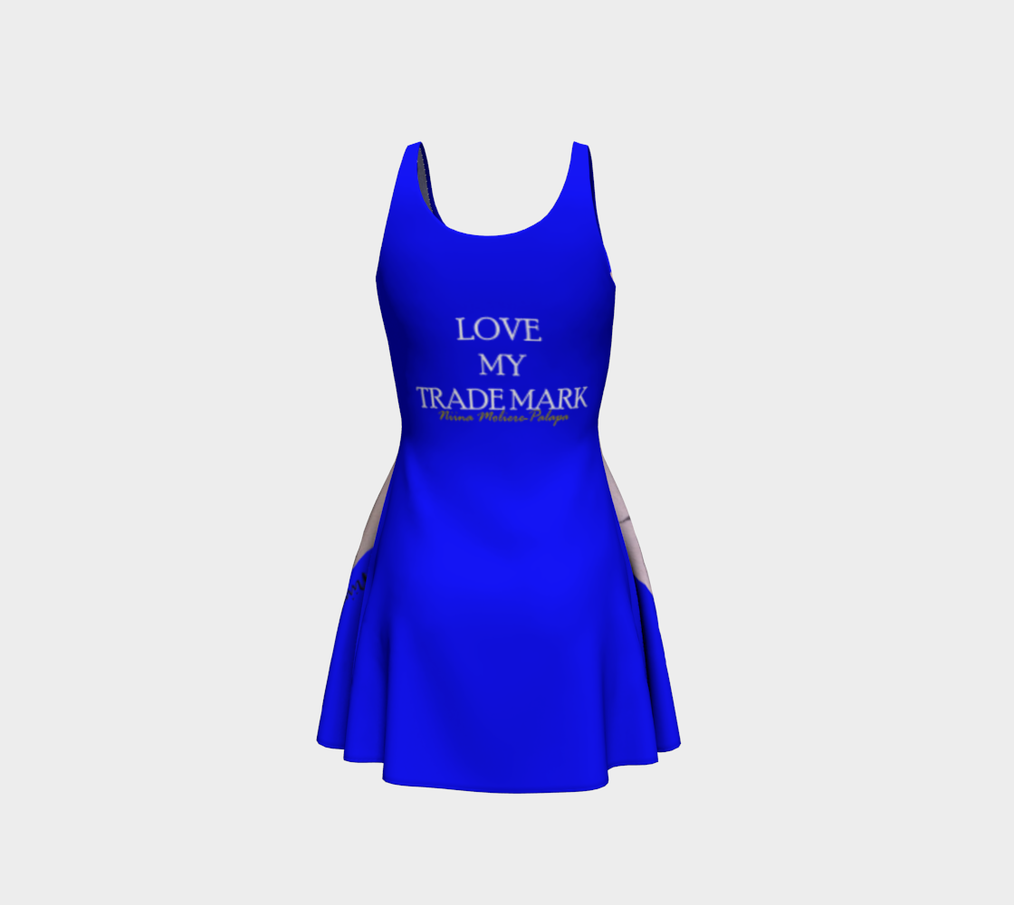 flare dress art