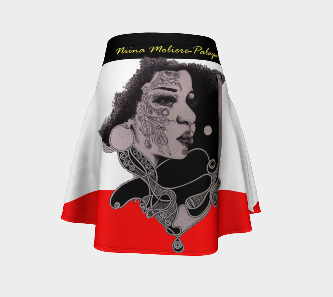 flare skirt art