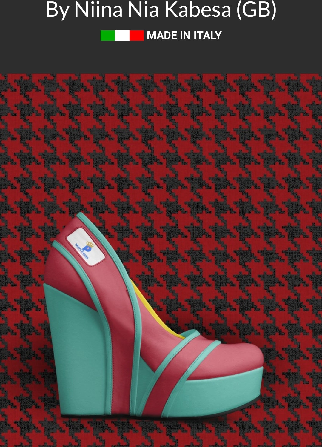 PLATFORM PUMP
By Niina Nia Kabesa (GB)