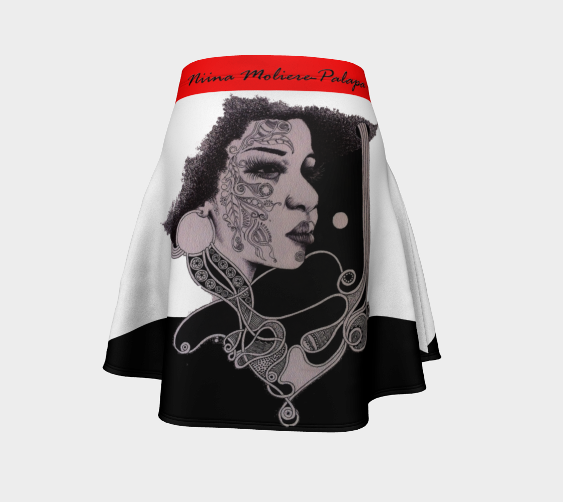 flare skirt art