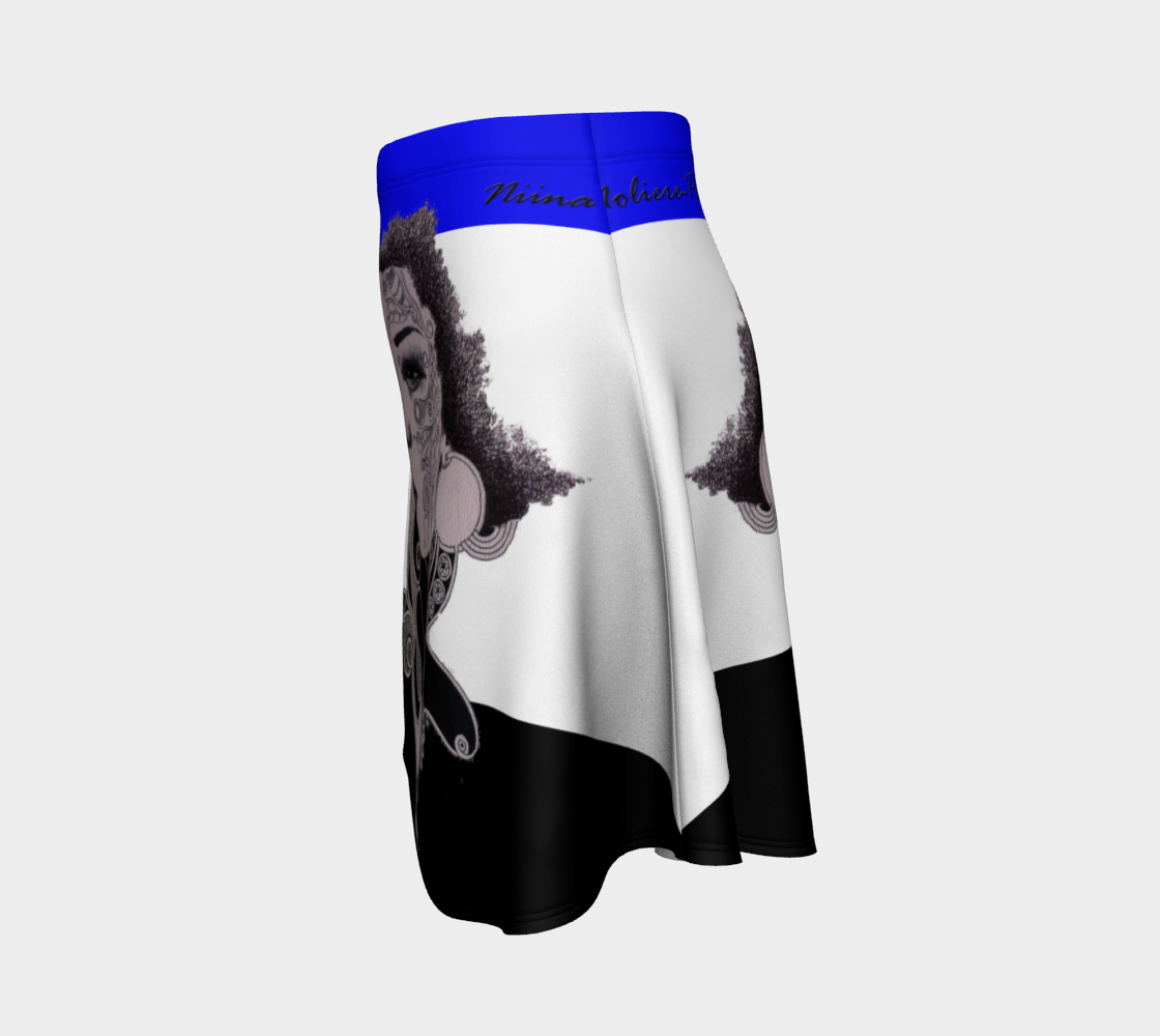 flare skirt art