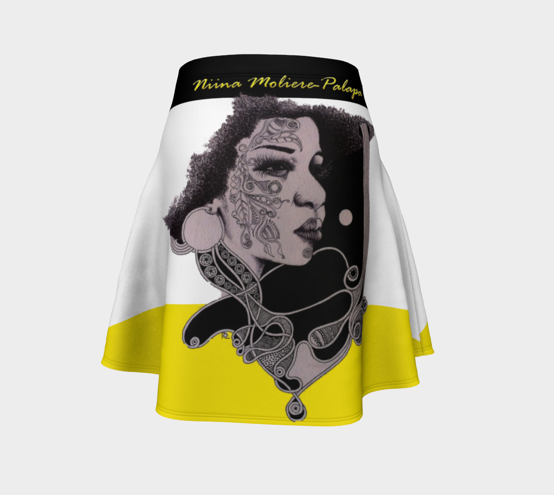 flare skirt art