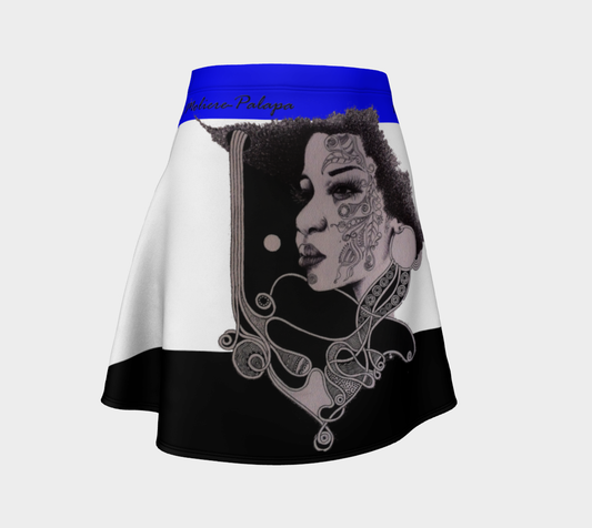 flare skirt art